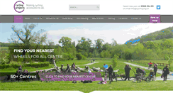 Desktop Screenshot of cycling.org.uk